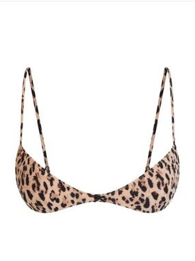 SKIMS leopard skimpy bralette